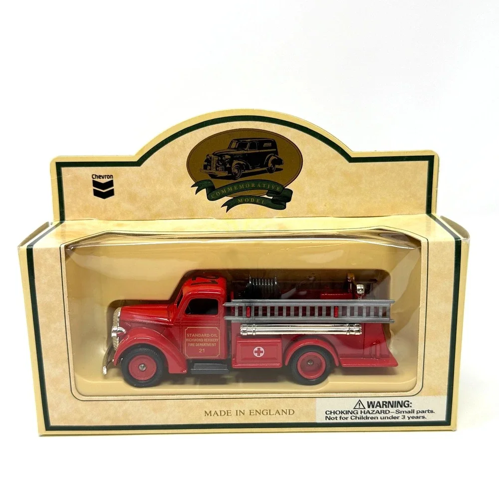 Lledo Chevron Standard Oil Commemorative Diecast Trucks Lot of 3 Boxed England